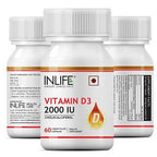 Inlife Vitamin D3 2000 IU Capsules | Grocsy