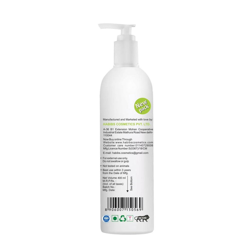 Habibs Professional Hair Conditioner Nourishing For Smooth & Straight Frizz-Free Hair, With Wheat Germ Oil Vitamin E & Tea Tree Oil Enriched | Grocsy