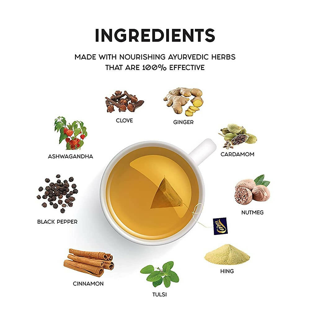 Care Ashwagandha Spiced Green Tea Bags | Grocsy