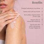 Forest Essentials Radiance Renewal Body Cream Lime Saffron & Oudh | Grocsy