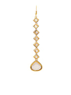 Ruby Raang Gold Heavy Kundan Maang Tikka | Grocsy
