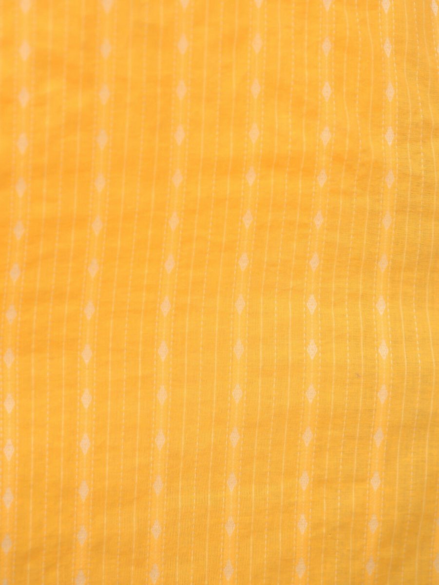 Aramya Straight Kantha Cotton Woven Design Print Women's Kurta - Yellow | Grocsy