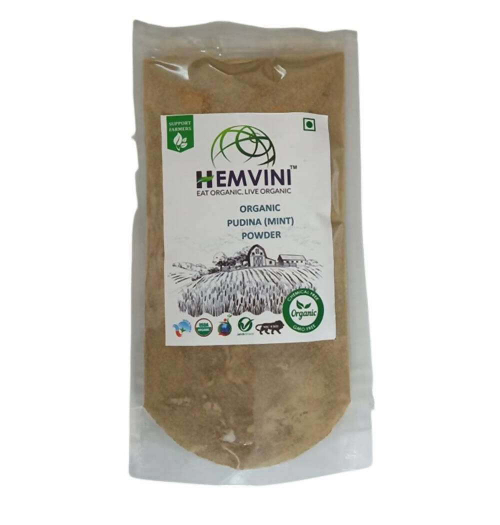 Hemvini Organic Pudina Powder | Grocsy