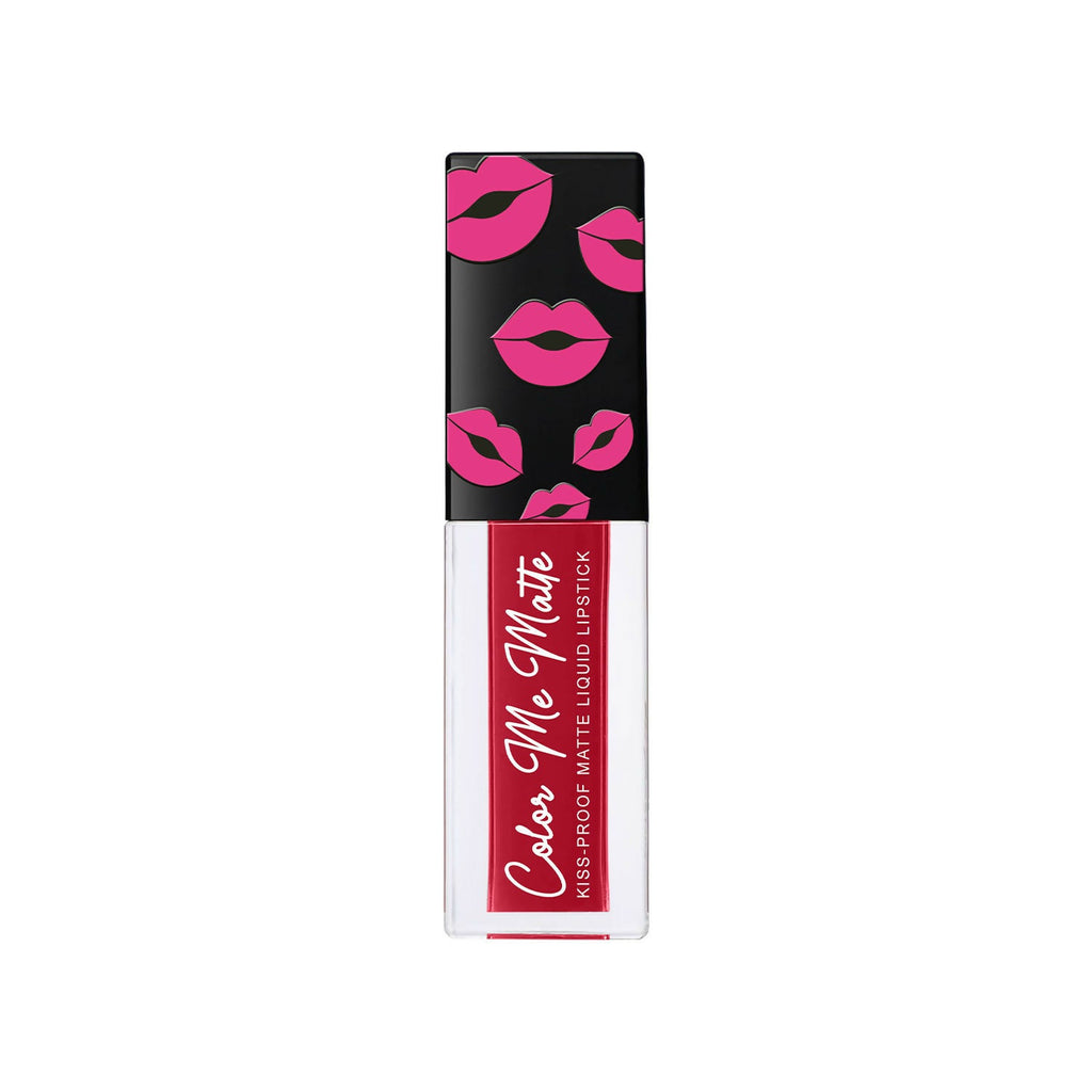 Jaquline USA Color Me Matte Liquid Lipstick - Sangria Red | Grocsy