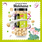 Yum Yum Cream & Onion Makhana Jar | Grocsy