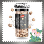 Yum Yum Black Pepper Makhana Jar | Grocsy