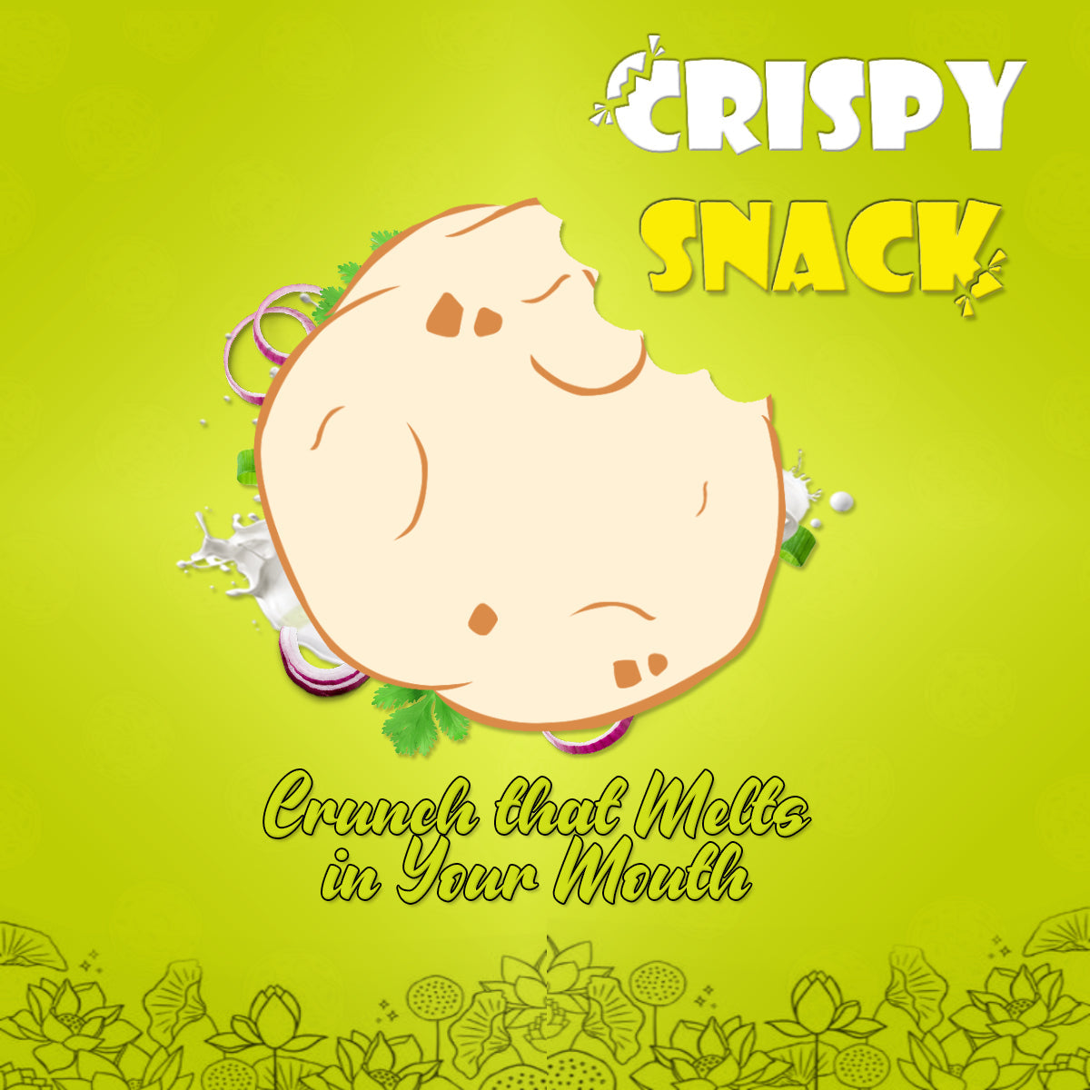Yum Yum Cream & Onion Makhana Jar | Grocsy