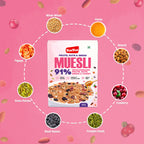 Yum Yum Fruits, Nuts & Seeds Honey Muesli Box | Grocsy