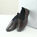 Tiny Bugs Boys Party & Ethnic Wear Mojari - Dark Brown | Grocsy
