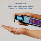 Blue Nectar Batana & Almong Hair Shampoo For Fuller & Stronger Hair | Grocsy