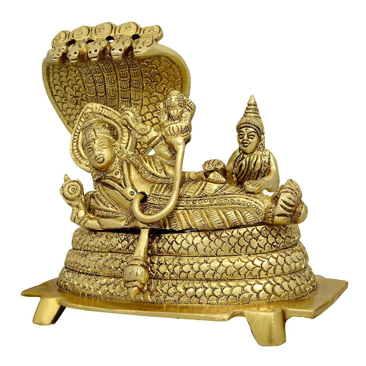 Umi Lord Vishnu and Lakshmi Maa On Shesha Naag