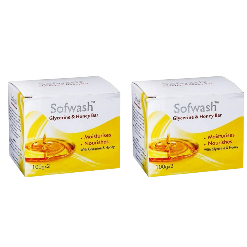 Modicare Sofwash Glycerin And Honey Bar | Grocsy