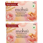 Moha Rose and Almond Soap | Grocsy