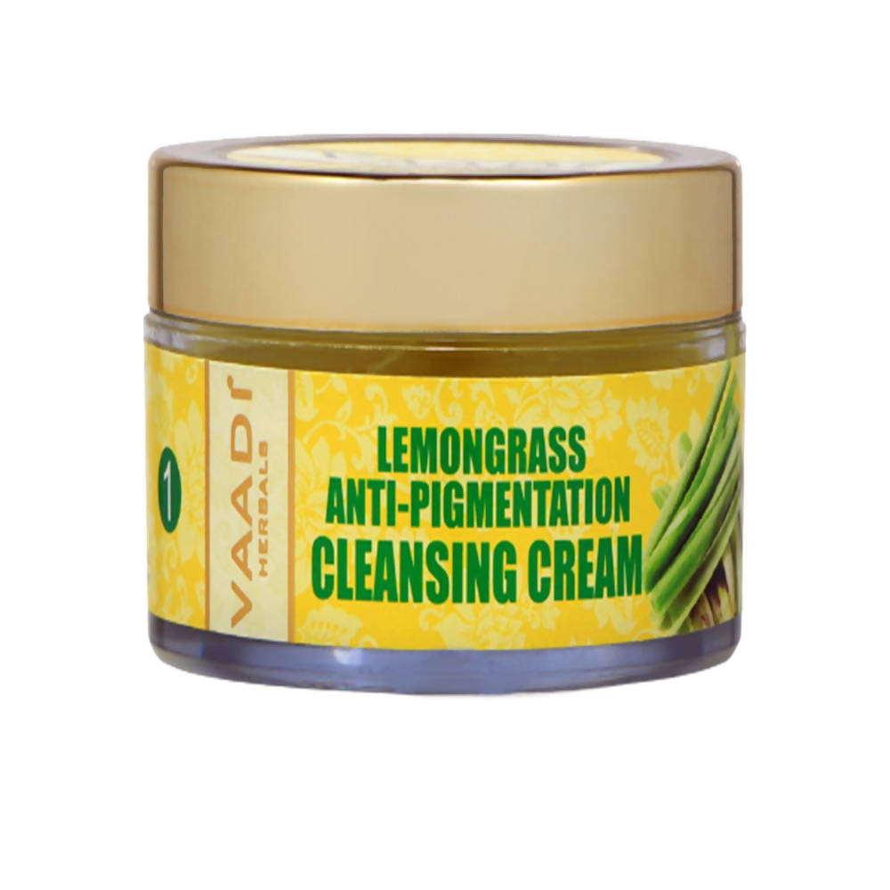 Vaadi Herbals Lemongrass Anti Pigmentation Cleansing Cream | Grocsy