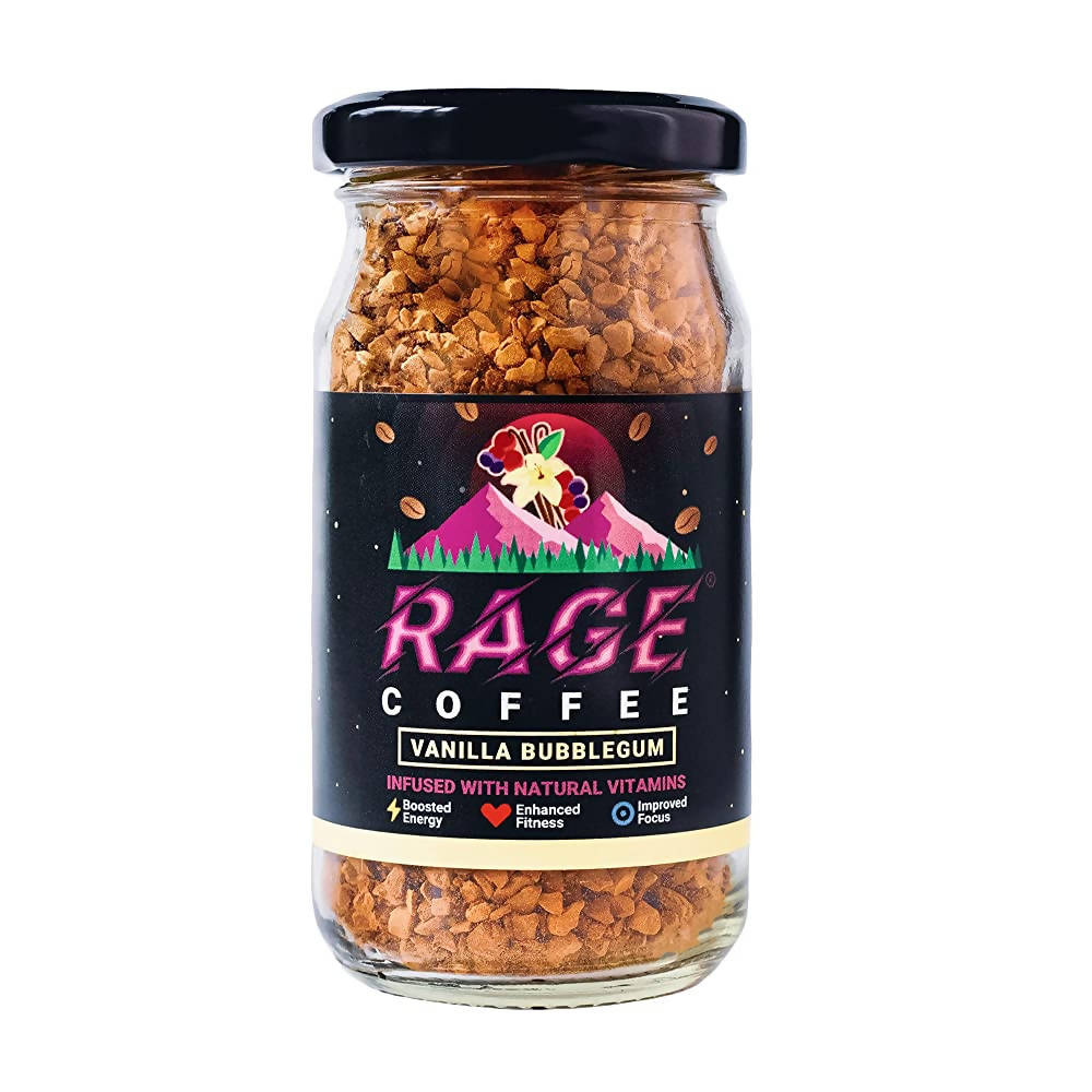 Rage Coffee Vanilla Bubblegum Instant Coffee | Grocsy