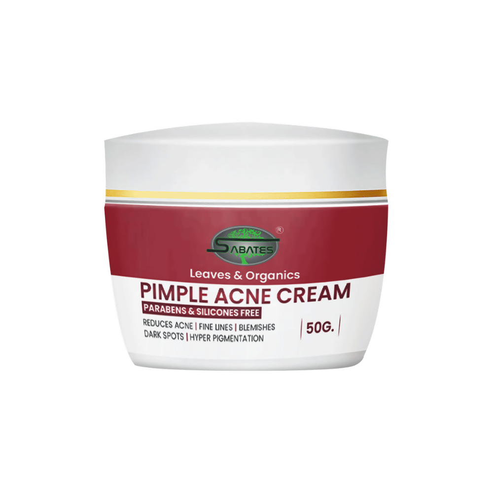 Sabates Pimple Acne Cream For Acne-Prone, Rough & Bumpy Skin | Grocsy