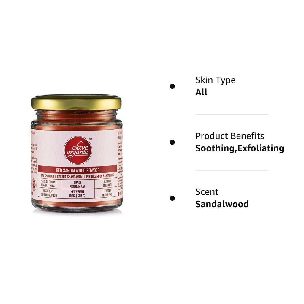 Clave Organic Sandalwood Powder | Grocsy