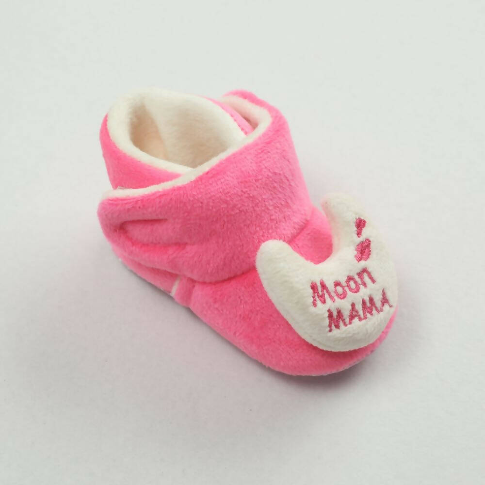Tiny Bugs For Boys & Girls Baby Winter Booties - Pink | Grocsy