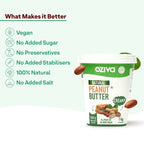 OZiva Natural Peanut Butter-Creamy