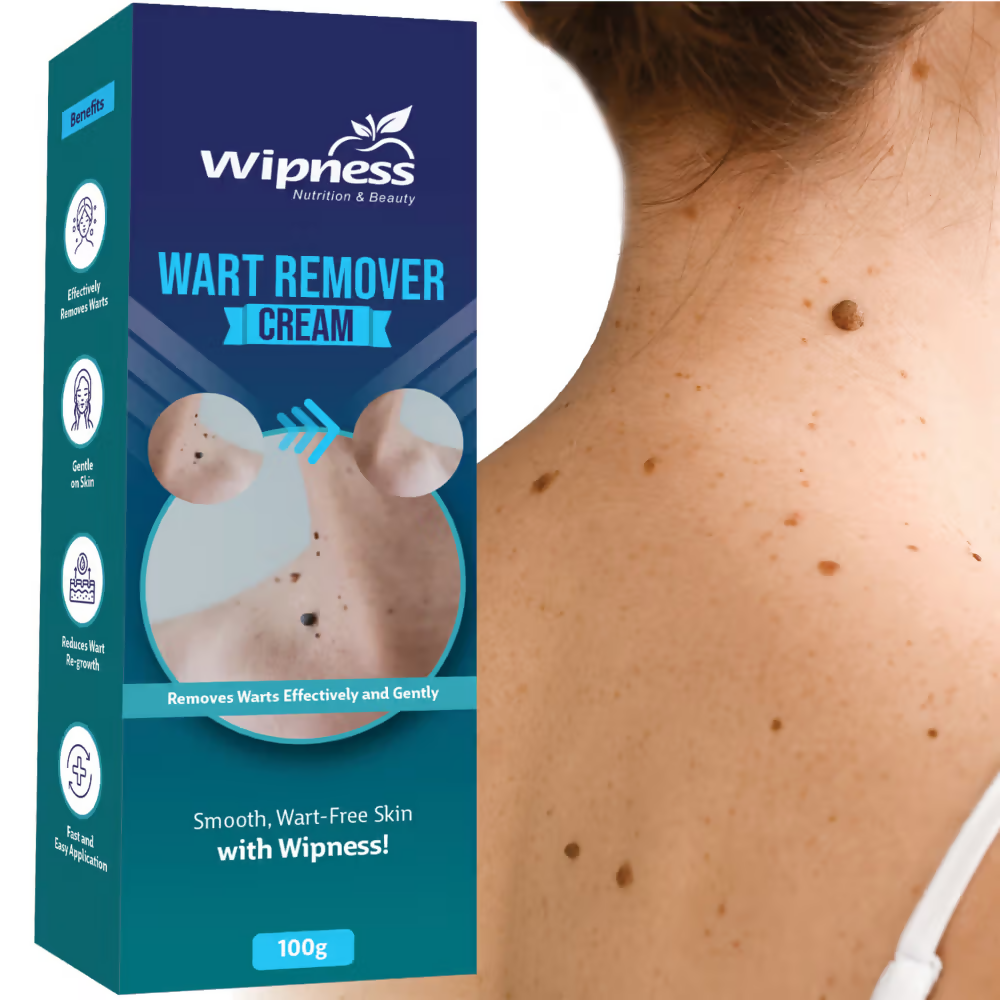 Wipness Natural Wart Remover Cream For Men & Women | Grocsy