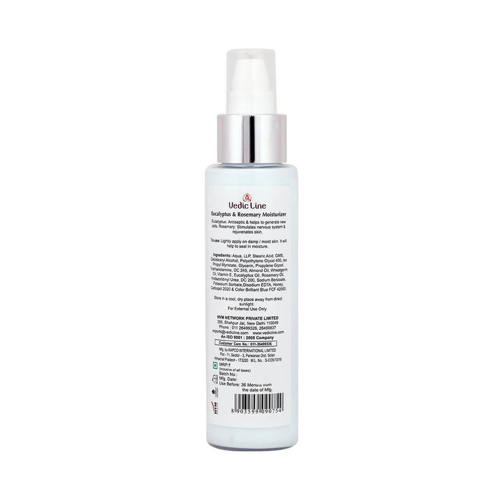 Vedic Line Eucalyptus & Rosemary Moisturizer | Grocsy