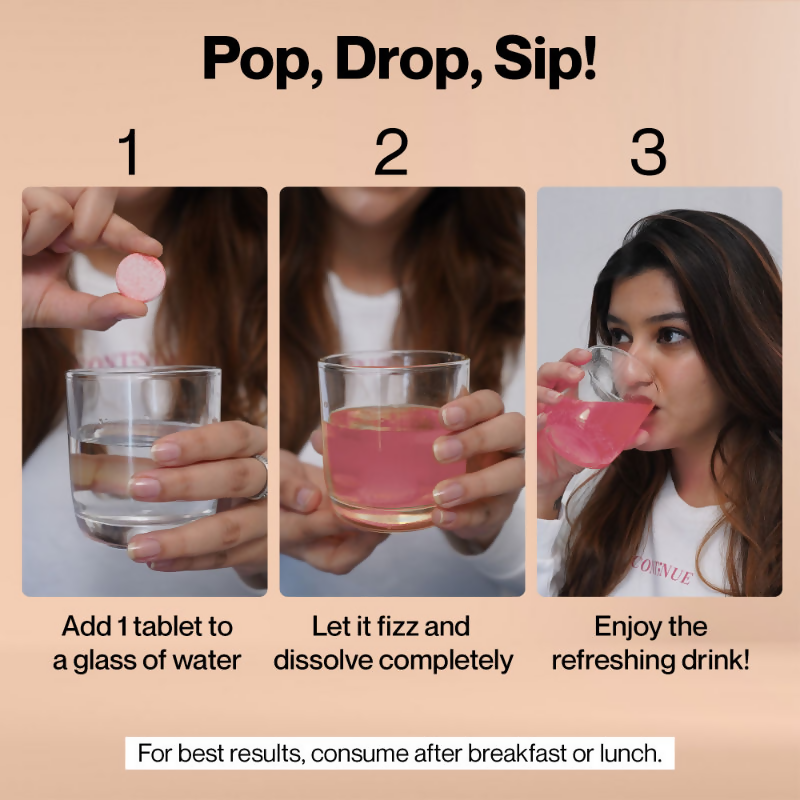 Setu Skin Renew Fizz Glutathione & Vitamin C Effervescent Tablets | Grocsy