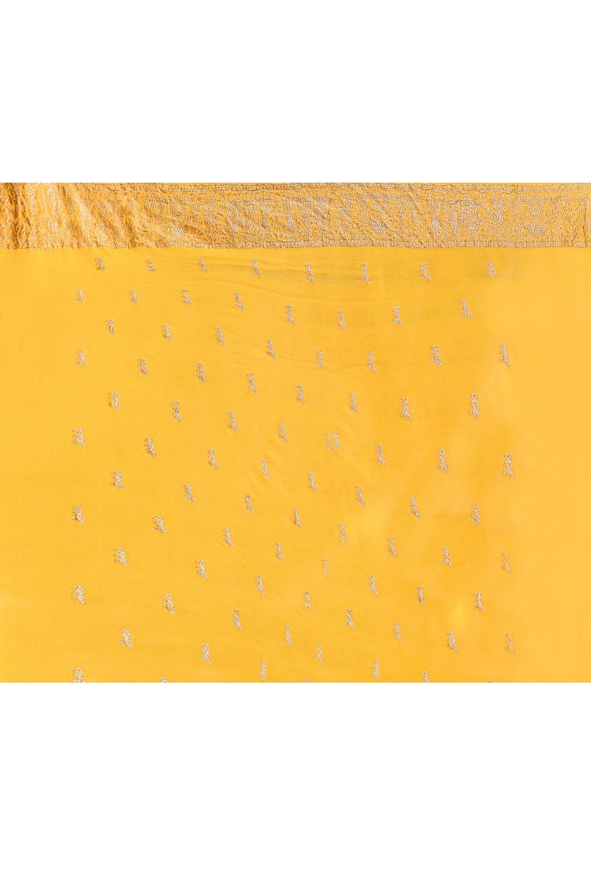 Joban Fashion Purple Crepe Chiffon Pure Handloom Banarasi Silk Saree | Grocsy