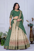 Lehenga Mart Designer Wedding Lehenga choli for Women - green | Grocsy