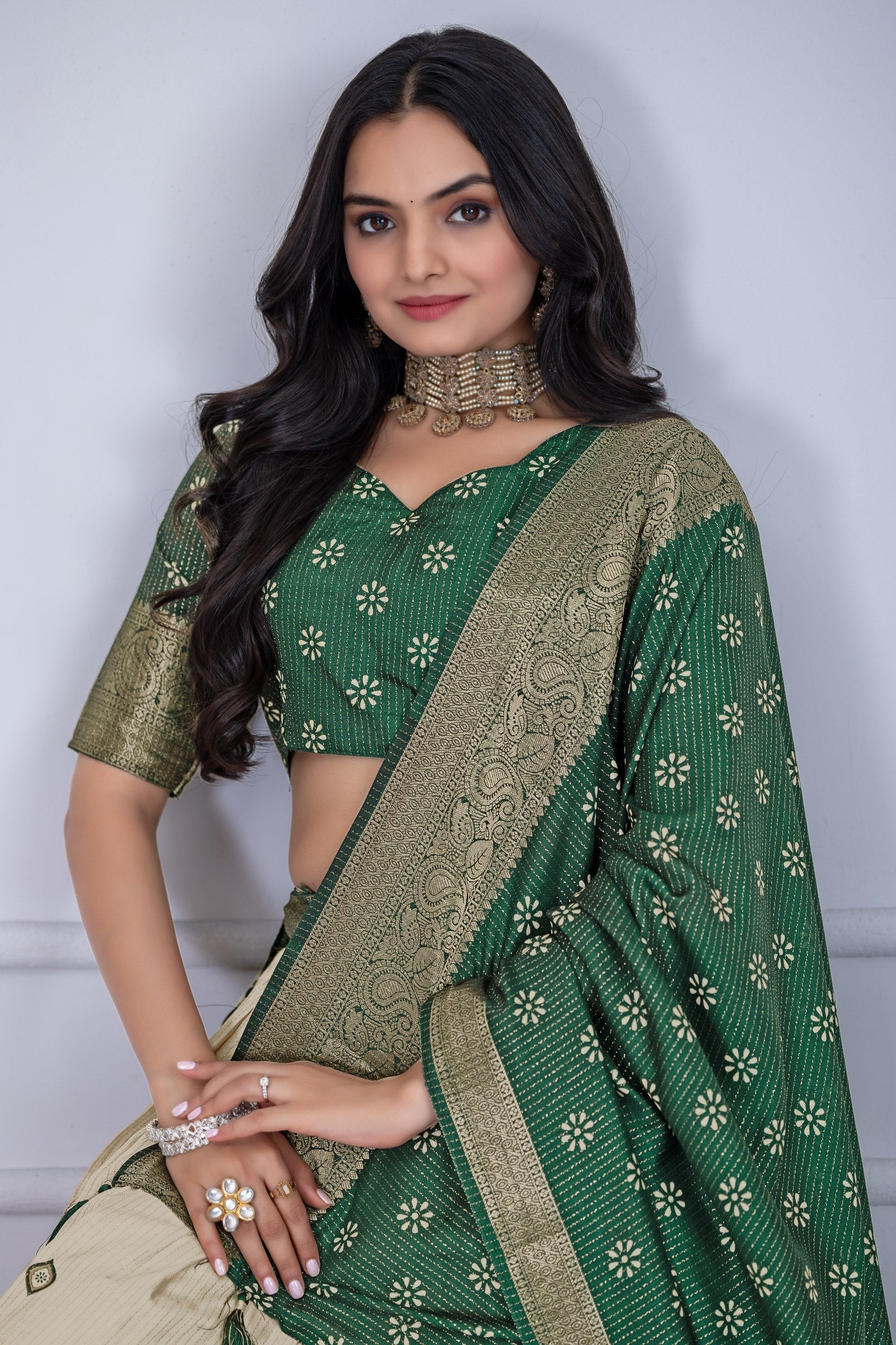 Lehenga Mart Designer Wedding Lehenga choli for Women - green | Grocsy