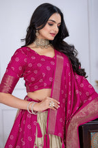 Lehenga Mart Designer Wedding Lehenga choli for Women - pink | Grocsy
