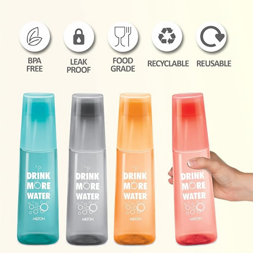 Milton KIP SIP, Water Bottles with Drinking Glass Lid | Grocsy