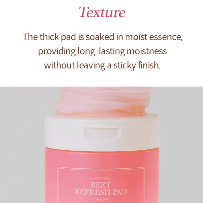 I’m From Beet Refresh Pad 60 Sheets | Grocsy