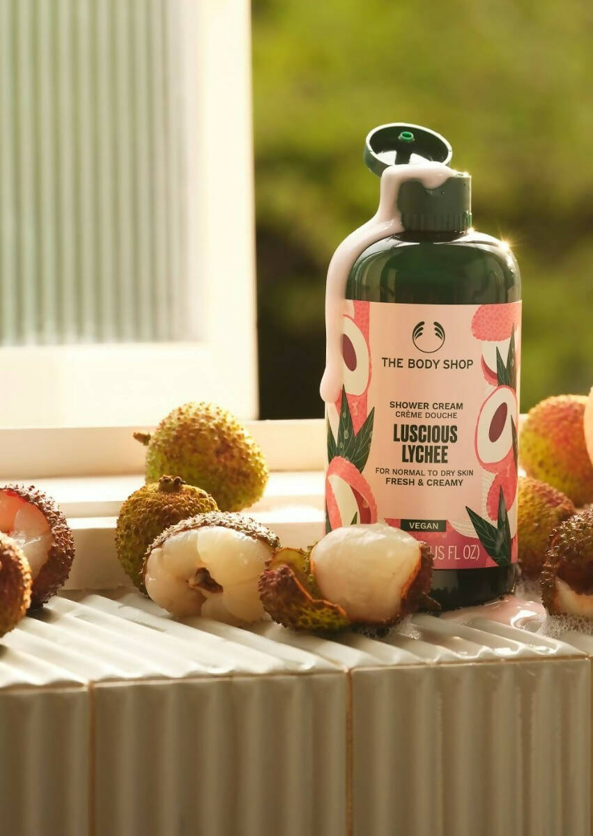 The Body Shop Luscious Lychee Shower Cream | Grocsy