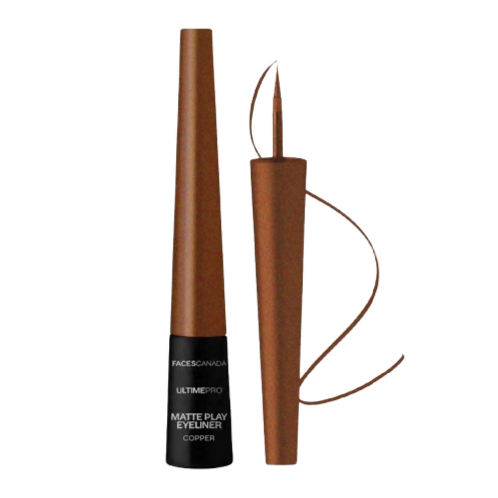 Faces Canada Ultime Pro Matte Play Eyeliner - Copper | Grocsy