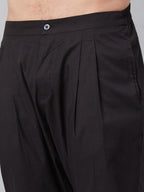 MULTI SHADES Men White Solid Trouser Style Pyjamas | Grocsy