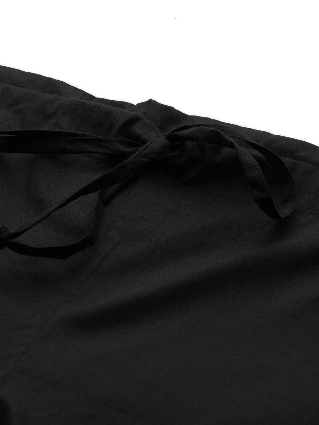 MULTI SHADES Men Black Solid Pyjamas | Grocsy