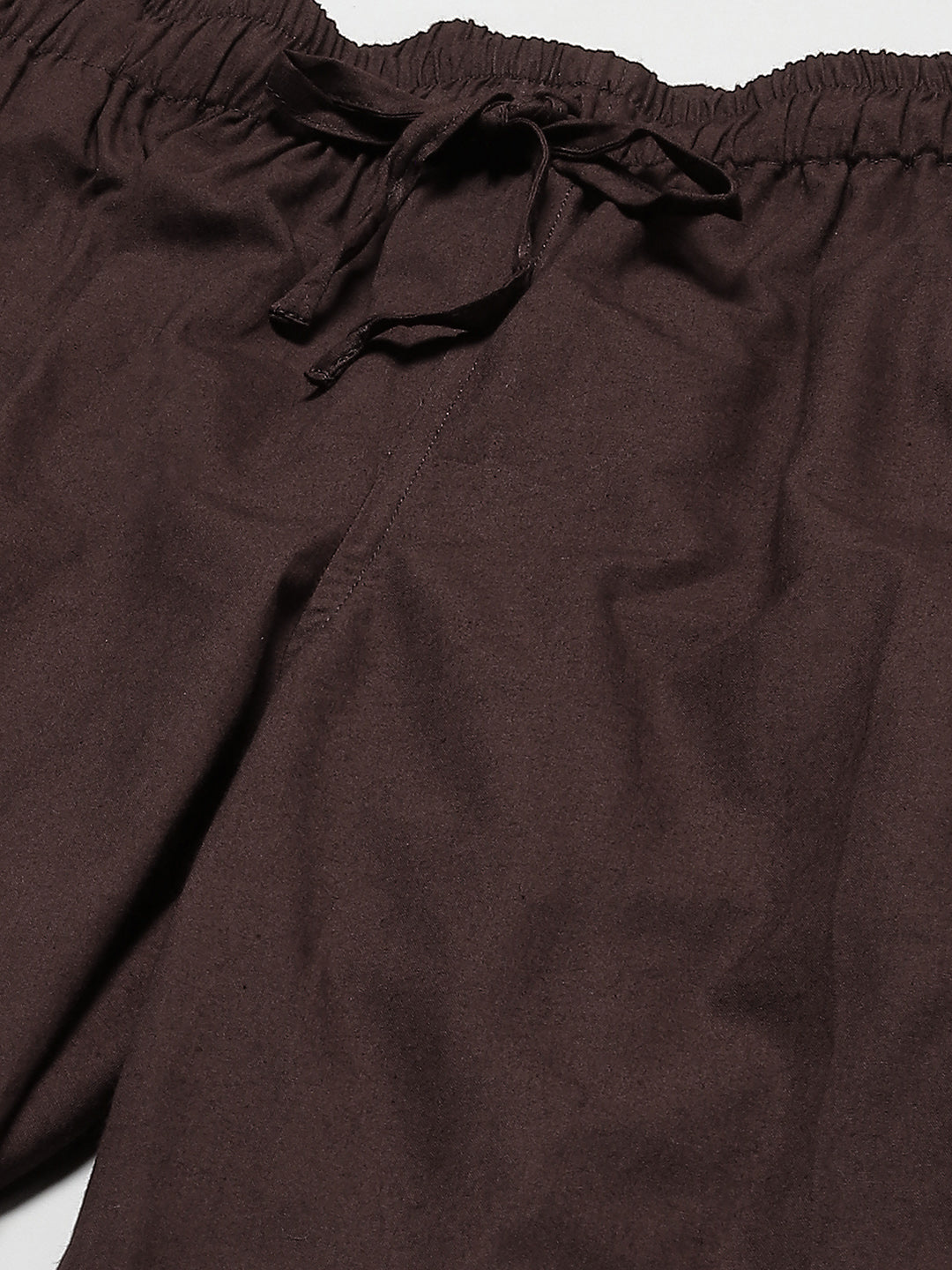 MULTI SHADES Men Brown Solid Pyjamas | Grocsy
