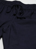 MULTI SHADES Men Navy Solid Pyjamas | Grocsy