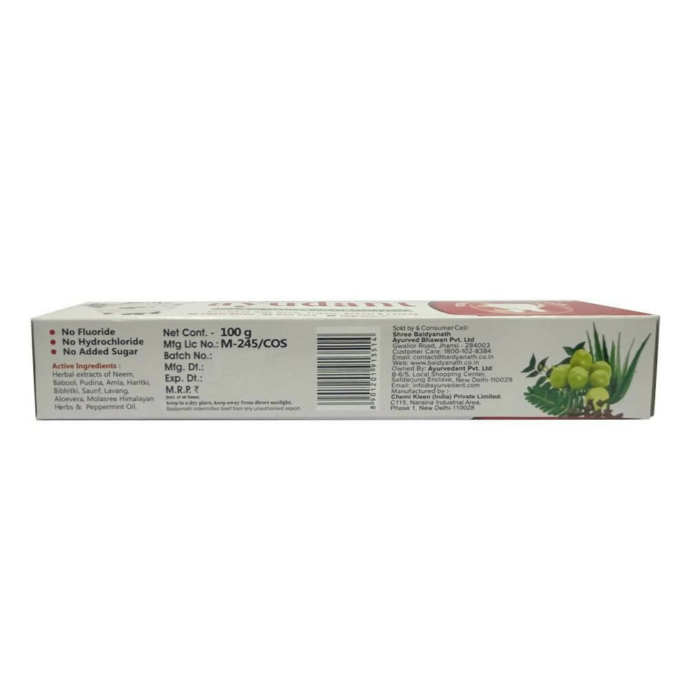 Baidyanath Jhansi Ayurvedant Ayudant Toothpaste | Grocsy