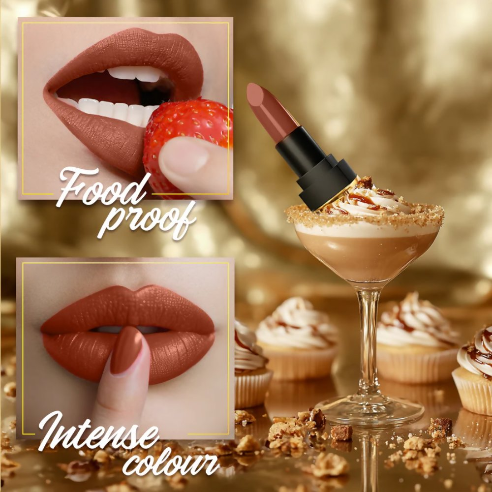 Faces Canada Comfy Matte Velvet Touch Lipstick - Toffee Drizzle 08 | Grocsy