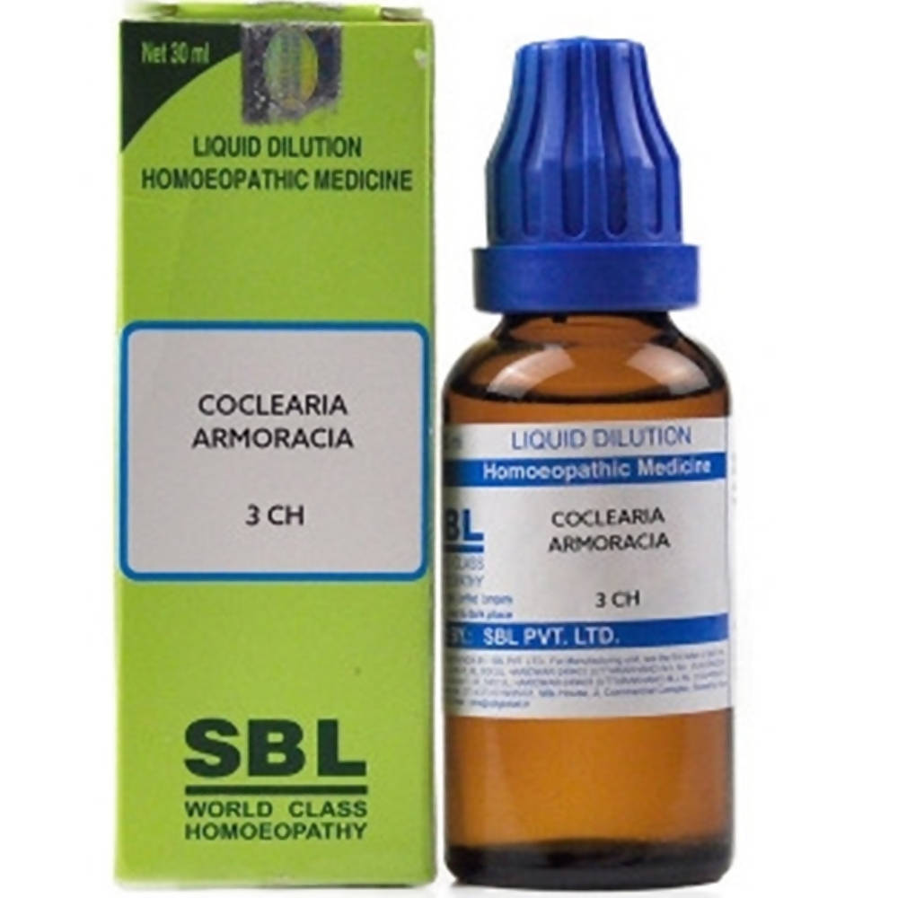 SBL Homeopathy Coclearia Armoracia Dilution | Grocsy