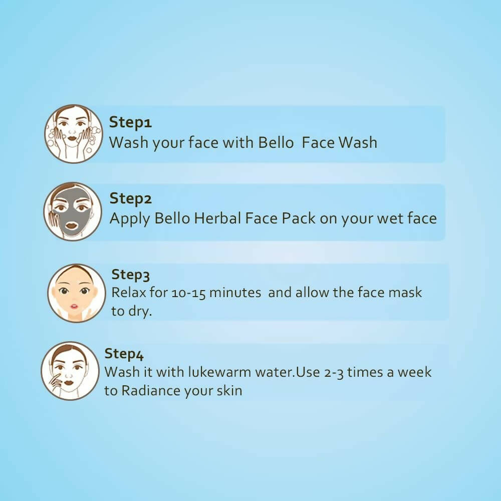 Bello Herbals Dead Sea Mud Face Mask | Grocsy