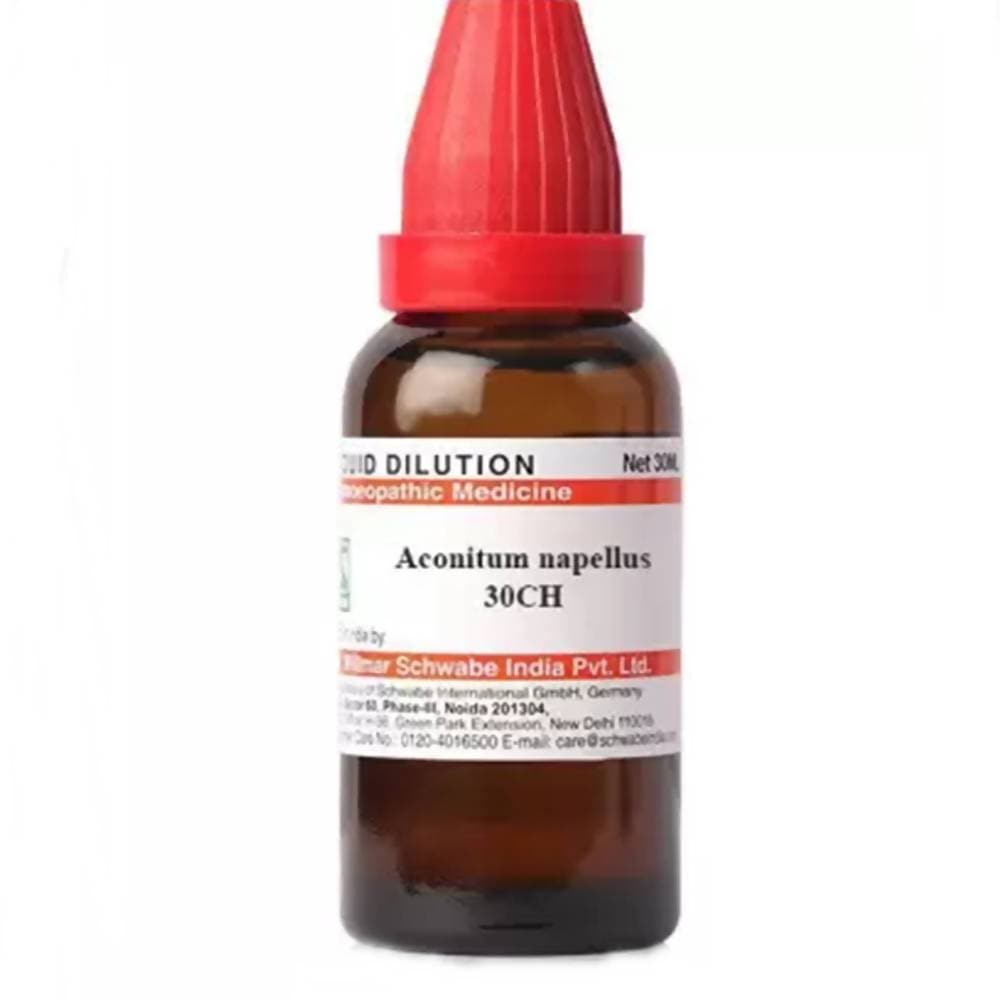 Dr. Willmar Schwabe India Aconitum Napellus Dilution | Grocsy