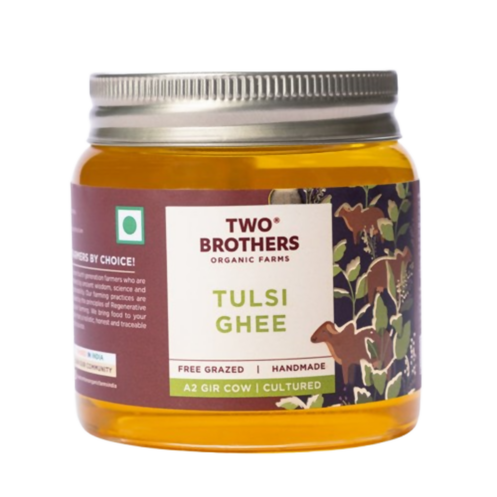 Two Brothers Organic Farms Tulsi Ghee | Grocsy