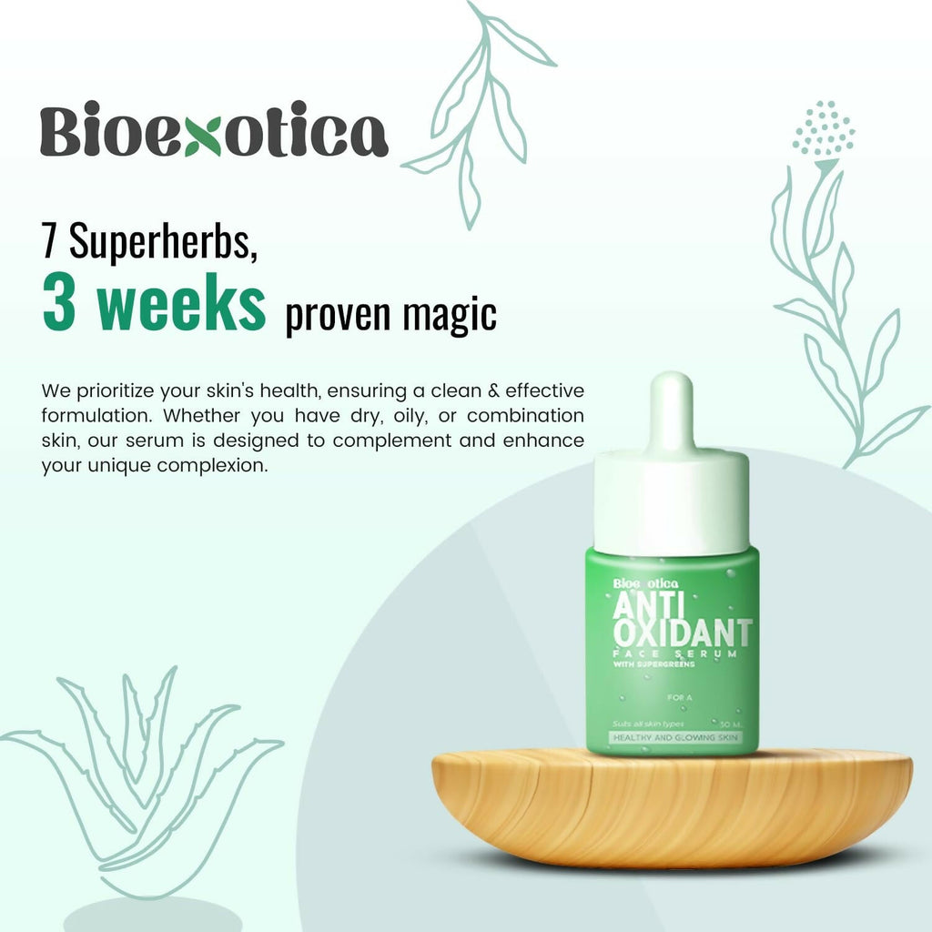 Bioexotica Anti-Oxidant Face Serum | Grocsy