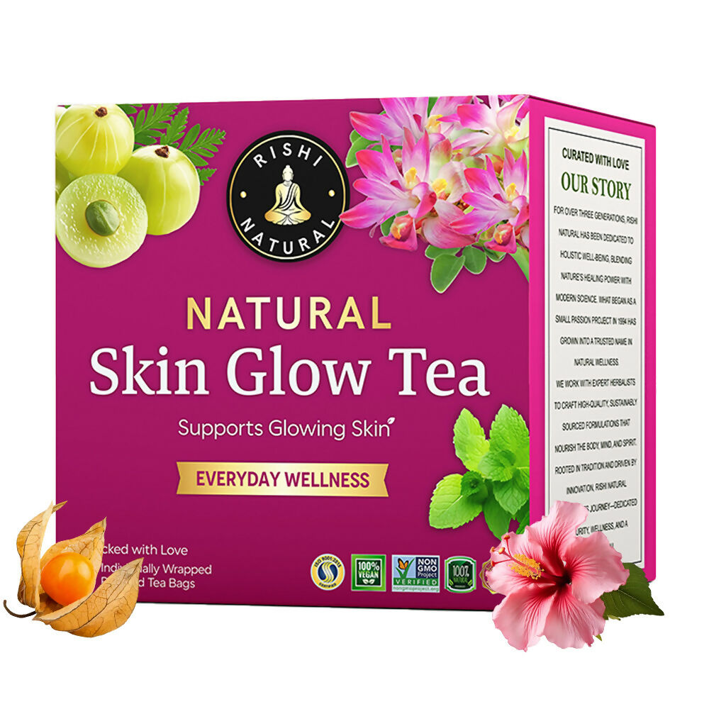 Rishi Natural Skin Glow Tea | Grocsy