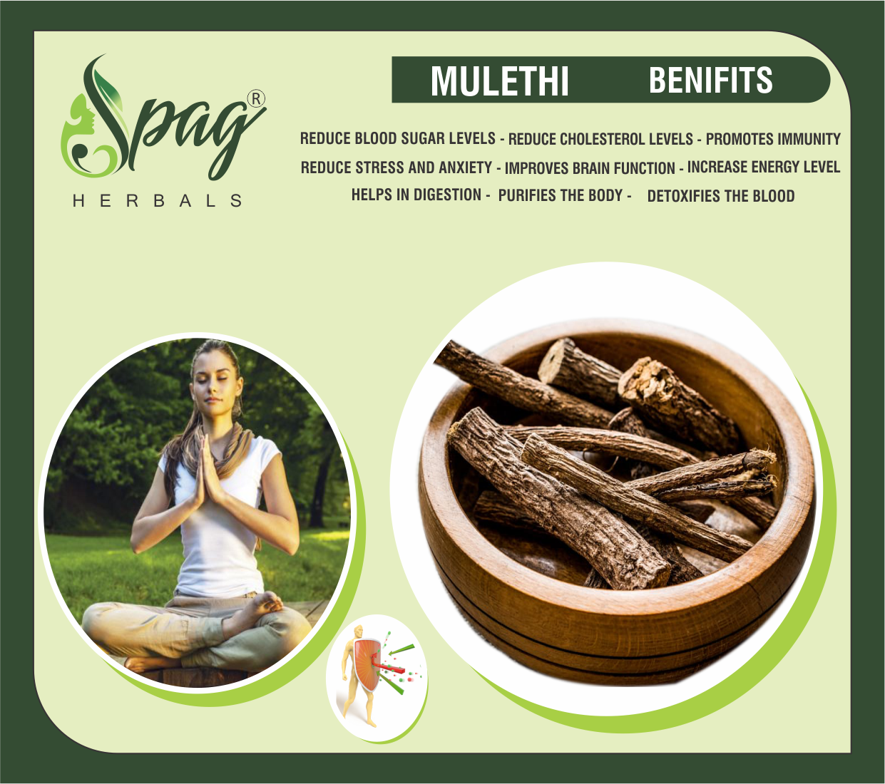 Spag Herbals Mulethi Powder | Grocsy