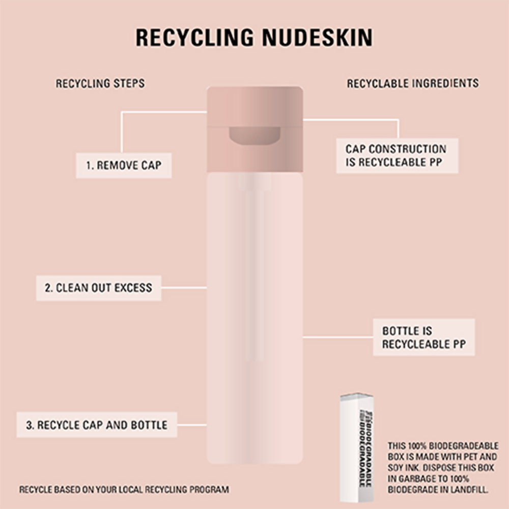 Nudestix Nudeskin 5% Citrus Fruit & Glycolic Glow Toner | Grocsy