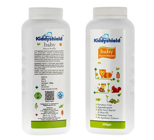 Kiddyshield Baby Talcum Powder (0-12 Years) | Grocsy