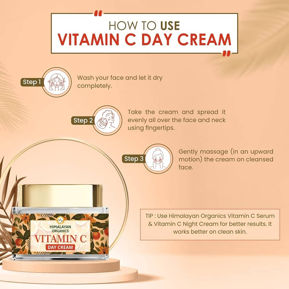 Himalayan Organics Vitamin C Day Cream | Grocsy